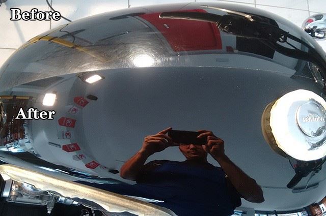 Motorcycle Superimposed Ceramic Coating